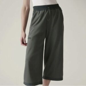 Athleta Triumph Hybrid Wide Leg Crop Pants